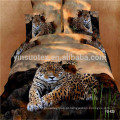 The Running Leopard 3D Capa de Edredão Capa de Almofada Casaco de Edredão Conjunto de cama Single Queen King